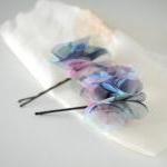 Blue Watercolors. Hairpin S..