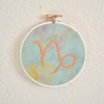 Capricorn Astrology Embroid..