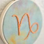 Capricorn Astrology Embroid..