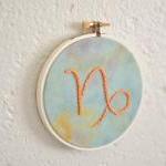 Capricorn Astrology Embroid..
